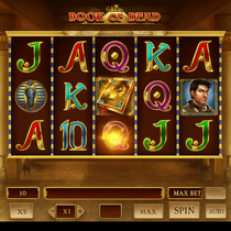 Peaches Casino - Book of Dead Slot Game