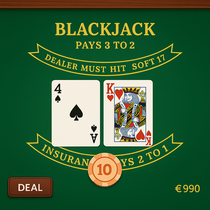 Peaches Casino - Blackjack Table Game