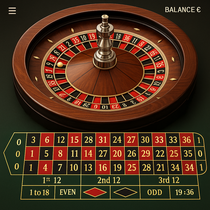 Peaches Casino - Roulette Table Game